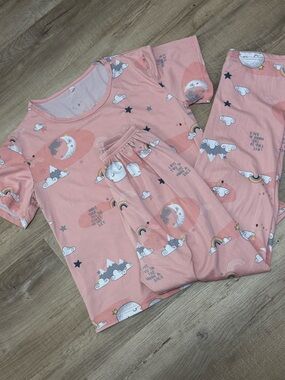 Cute pink pajama set